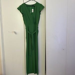 Green jumpsuit